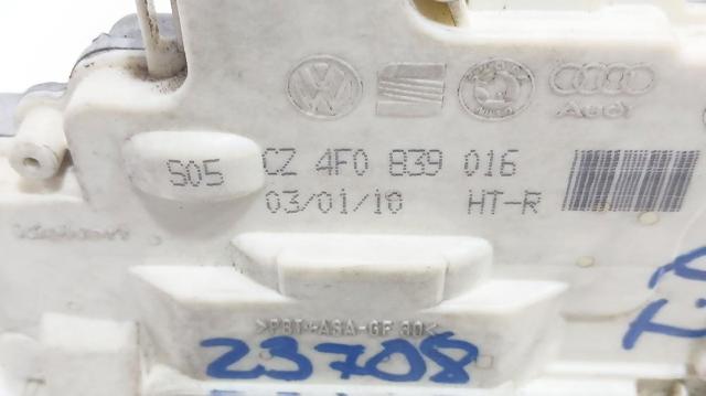 4F0839016 Cerradura de la puerta trasera derecha  comprar en Pontevedra