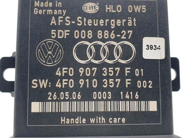 VAG 4F0907357F Módulo de control de luces de faros (ECU)  en stock Valencia