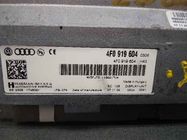4F0919604 Pantalla  en stock Castellón