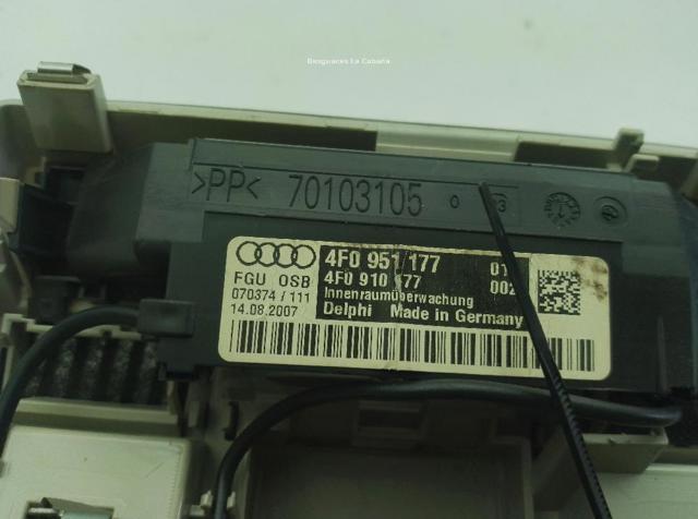 4F0951177 Sensor de movimiento en el habitáculo  en stock Castellón
