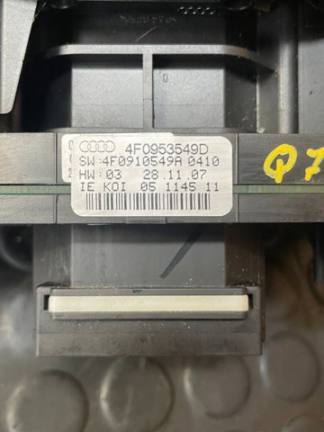 VAG 4F0953549D Módulo de control de interruptores de la columna de dirección  en stock Salamanca