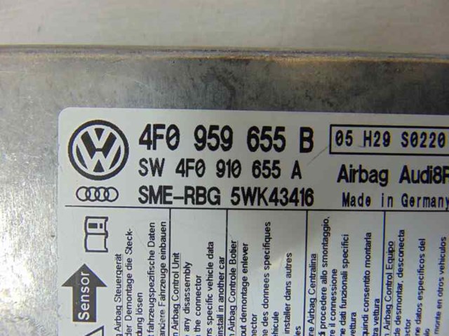 4F0959655B Módulo de control de airbag comprar Almería