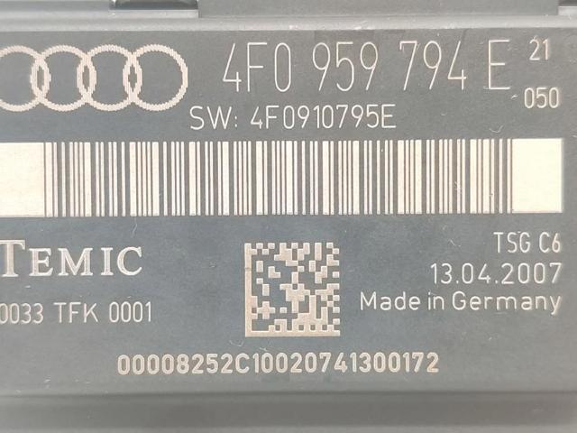 4F0959794E VAG Módulo de confort de la puerta trasera comprar Madrid