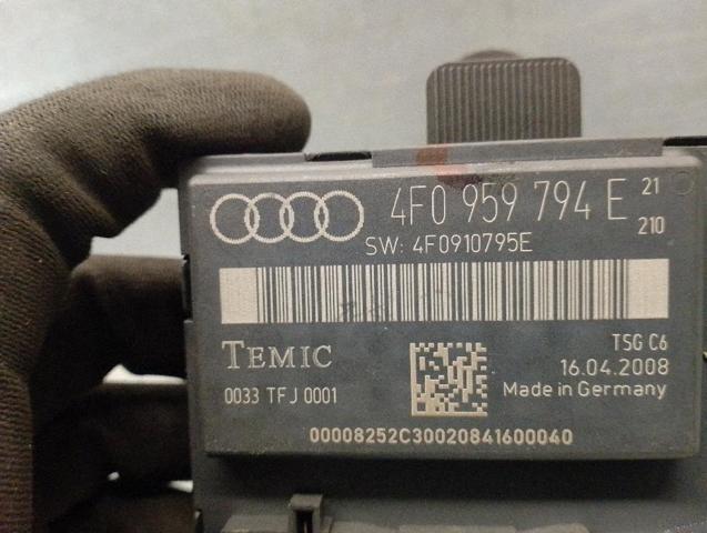 VAG 4F0959794E Módulo de confort de la puerta trasera  disponible Valladolid