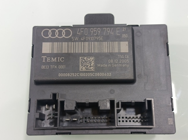 4F0959794E VAG Módulo de confort de la puerta trasera  disponible Vigo
