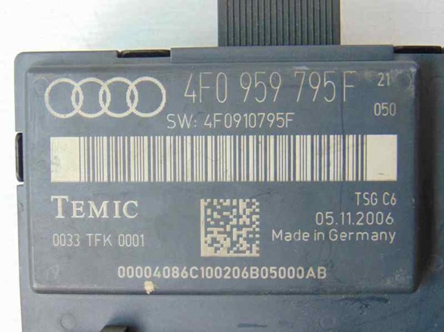 4F0959795F VAG Módulo de confort comprar Alcalá