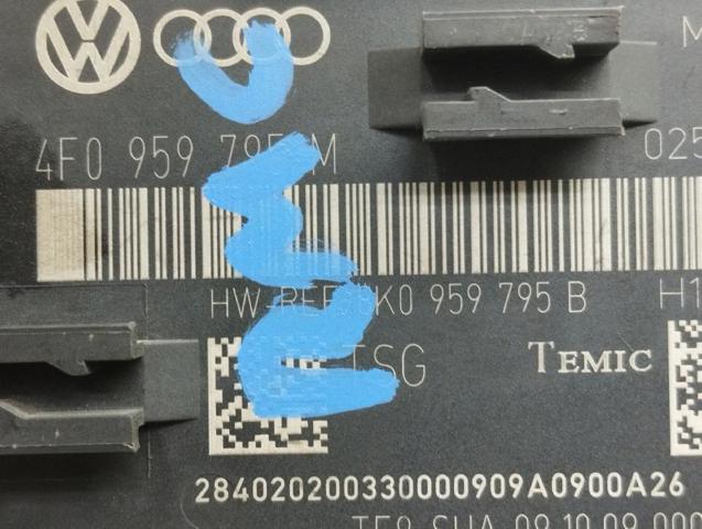 VAG 4F0959795M Módulo de confort de la puerta trasera  comprar en Murcia