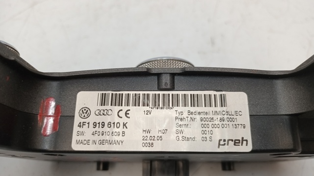 4F1919610K VAG