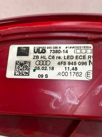 4F5945096N Piloto trasero exterior derecho  comprar en Pontevedra