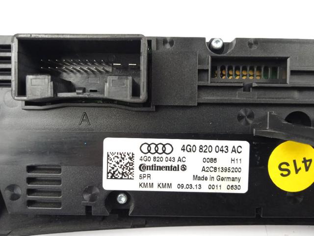 Unidad de control, calefacción/ventilacion Audi A6 4G2, 4GC