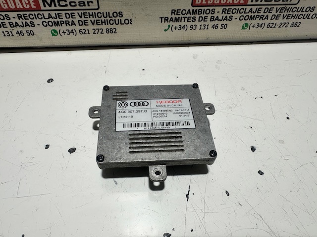 VAG 4G0907397Q Módulo de iluminación  en stock Valencia