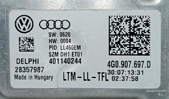 VAG 4G0907697D Módulo de control de luces de faros (ECU)  disponible Valladolid