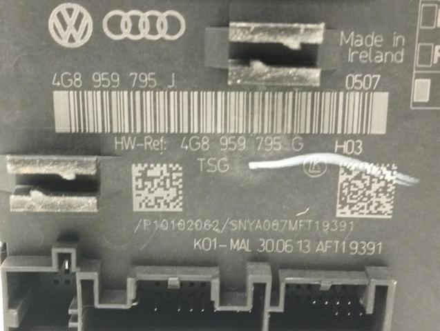 4G8959795J VAG Módulo de confort de la puerta trasera  disponible Alicante
