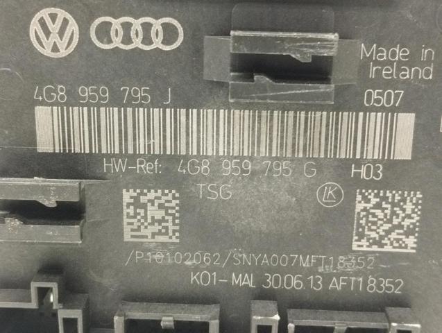 4G8959795J VAG Módulo de confort de la puerta trasera  en stock Gandía