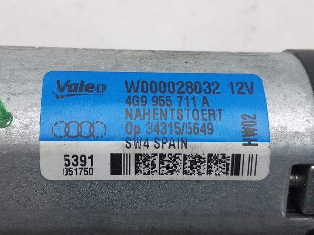 4G9955711A VAG Motor limpiaparabrisas, trasera comprar Alcalá