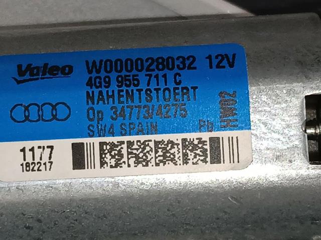 4G9955711C Motor limpiaparabrisas, trasera comprar Girona