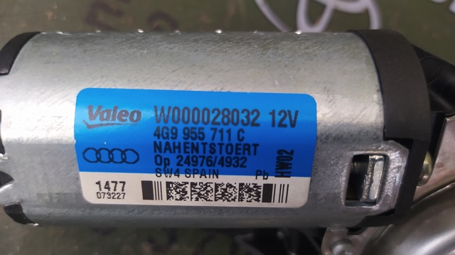 VAG 4G9955711C Motor limpiaparabrisas, trasera  en stock Salamanca