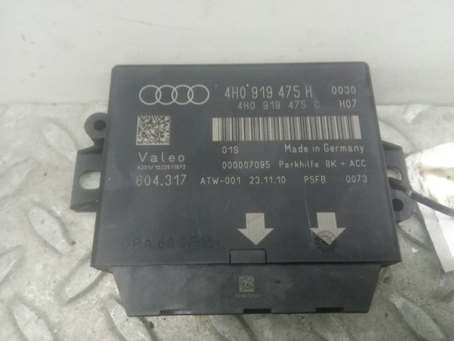 Unidad de control, auxiliar de aparcamiento 4H0919475H VAG/Audi