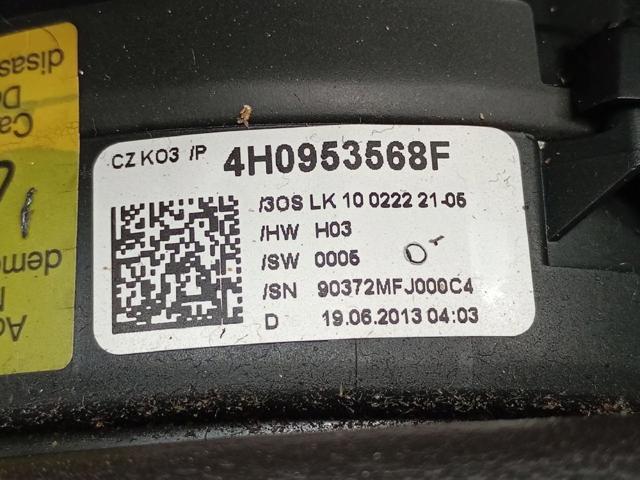 Anillo AIRBAG para Audi A7 4GA, 4GF