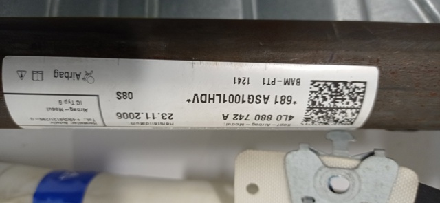 4L0880742A VAG Airbag de cortina lateral derecha  comprar en Jaén