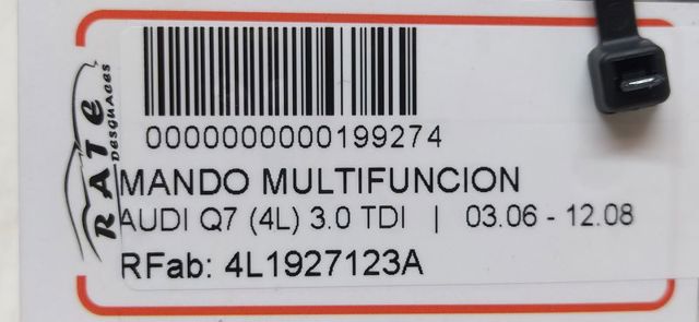 VAG 4L1927123A Botón de encendido del sensor de aparcamiento comprar Tarragona