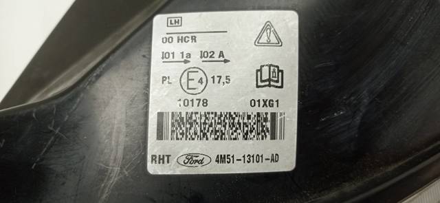 4M5113101AD FORD Faro izquierdo  comprar en Oviedo