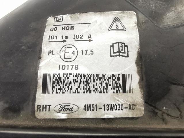 FORD 4M5113W030AC Faro izquierdo  en stock Salamanca