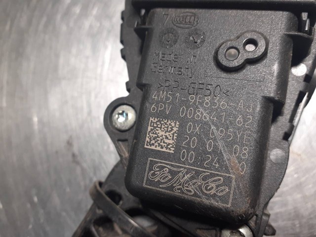 Potenciometro pedal para ford focus ii 1.6 tdci hhda 4M519F836AJ