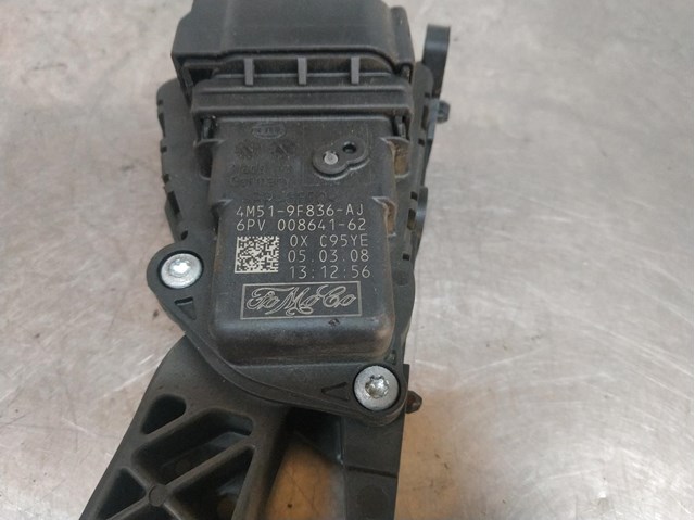 Pedal acelerador para ford focus ii 1.6 lpg d/kkda 4M519F836AJ