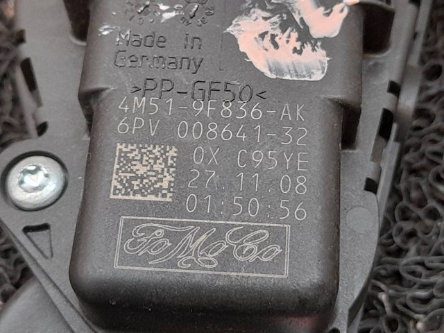 Potenciometro pedal para ford focus ii 1.6 tdci hhda 4M519F836AK