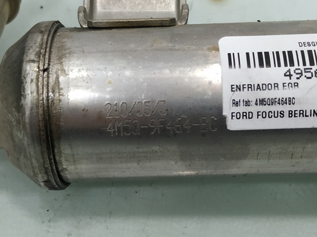 4M5Q9F464BC FORD Enfriador de recirculación de gases de escape EGR  en stock Córdoba