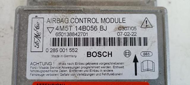FORD 4M5T14B056BJ Módulo de control de airbag comprar Pamplona
