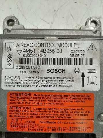 FORD 4M5T14B056BJ Módulo de control de airbag  disponible Lugo