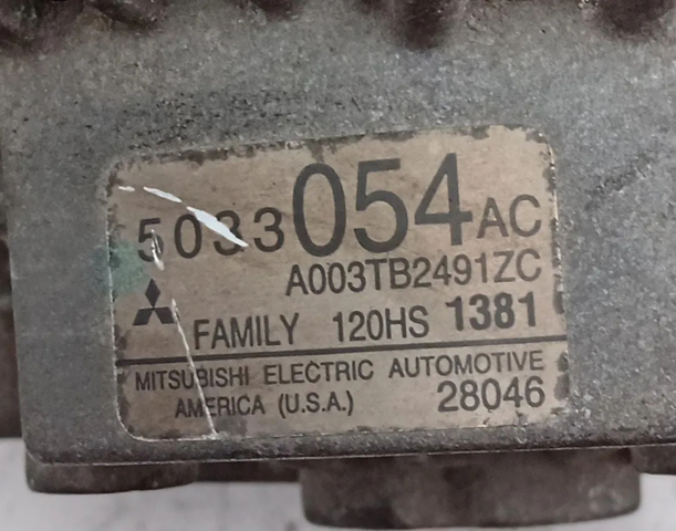 CHRYSLER 5033054AC Alternador  comprar en Ponferrada