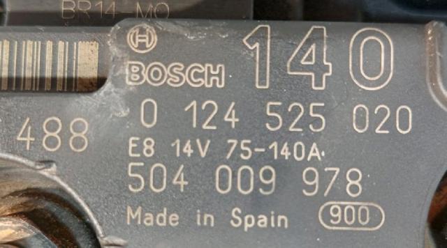 504009978 Alternador  en stock Castellón