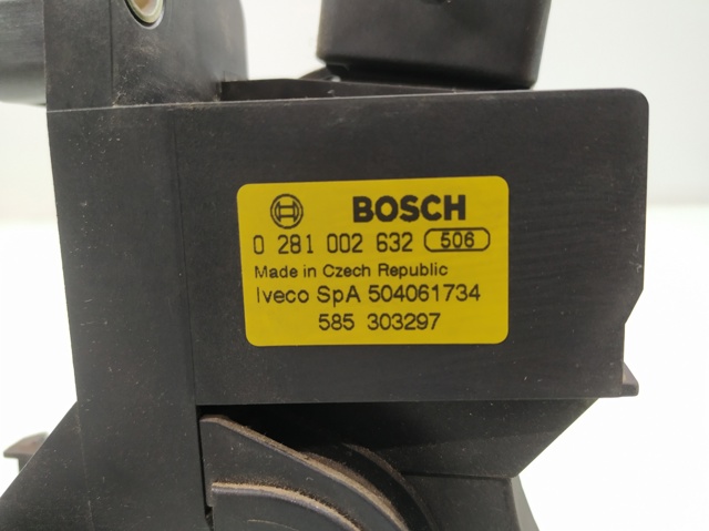 Potenciómetro pedal acelerador 504061734 IVECO