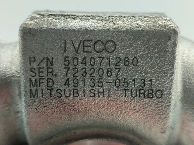 504071260 FIAT Turbocompresor  disponible Ourense