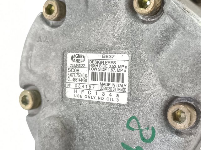 Compresor de aire acondicionado Fiat Punto 1 176