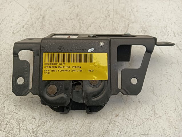 Cerradura de puerta trasera BMW 3 familiar comprar en España