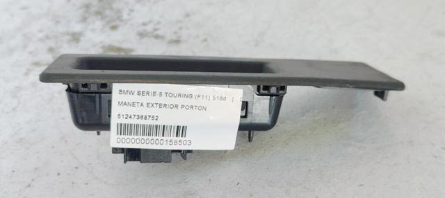 BMW 51247368752 Manija exterior de tapa de maletero  disponible Valladolid