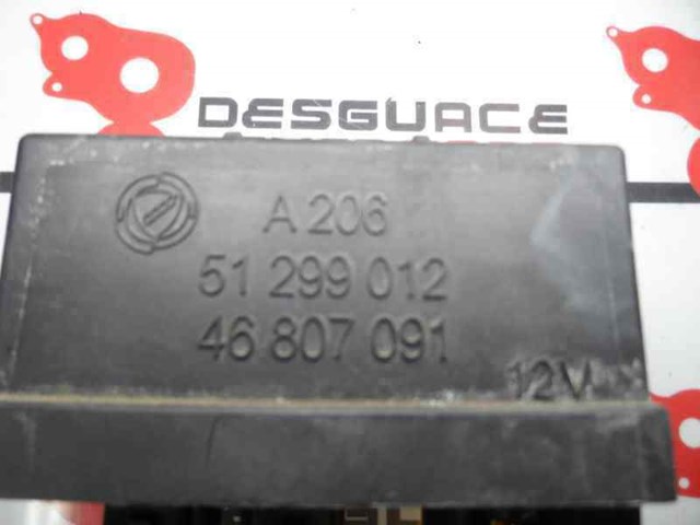 FIAT 51299012 Relé de precalentamiento  en stock Valencia