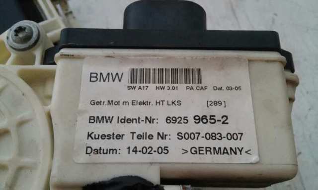 51353448251 BMW Mecanismo de elevalunas de la puerta trasera izquierda comprar Madrid