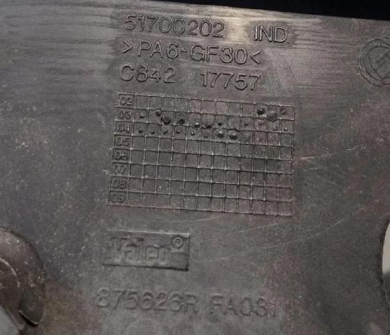 FIAT 51700202 Panel de soporte del radiador y montaje de faros  disponible Valladolid