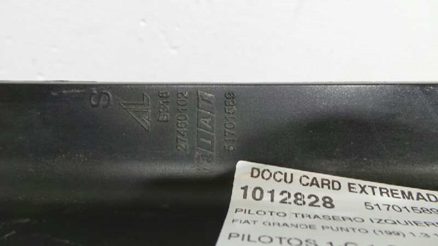 FIAT 51701589 Piloto trasero izquierdo  en stock Valencia