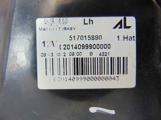 517015890 FIAT Piloto trasero izquierdo  comprar en Oviedo