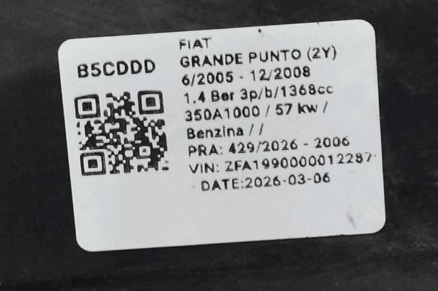 FIAT 51701593 Faro izquierdo  en stock Valencia