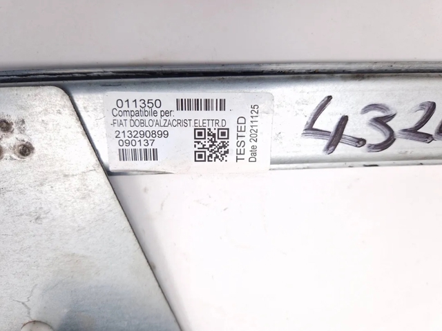 51718403 Mecanismo de elevalunas de la puerta delantera derecha  comprar en Pontevedra