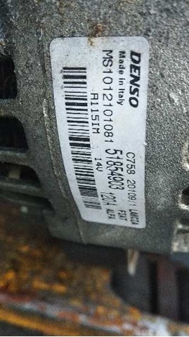 Alternador 51718502 Fiat/Alfa/Lancia