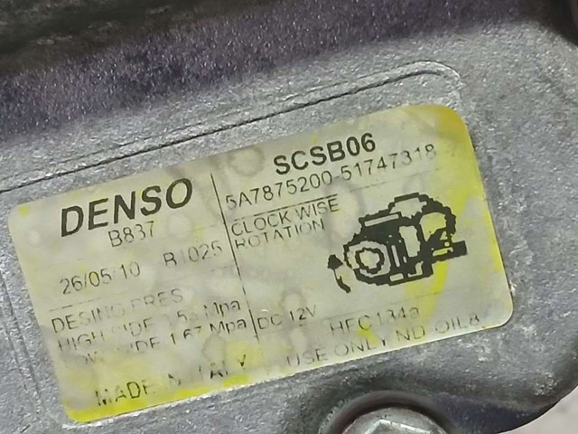 FIAT 51747318 Compresor de aire acondicionado  disponible Valladolid