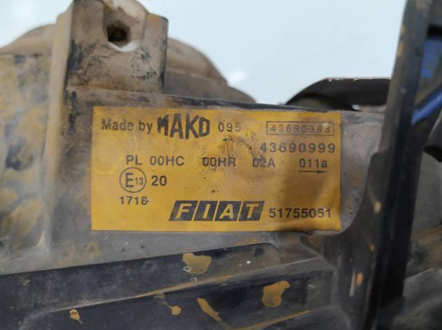 FIAT 51755051 Faro izquierdo  comprar en Murcia